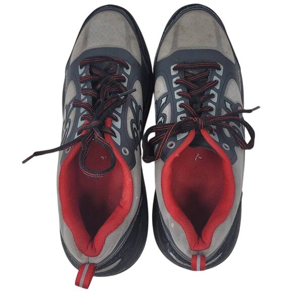 Gdefy Gravity Defyer TB9022MRG-W Grey Red Sneakers Men's Size 15 - Picture 7 of 9